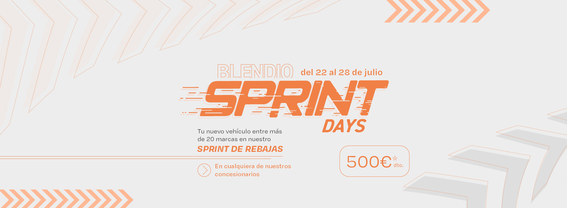 Llegan los Sprint Days a Blendio - Del 22 al 28 de julio