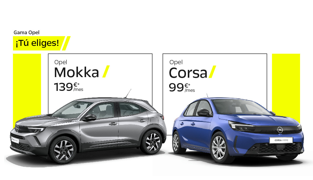 ¡Estrena tu nuevo Opel Corsa o Mokka este julio!