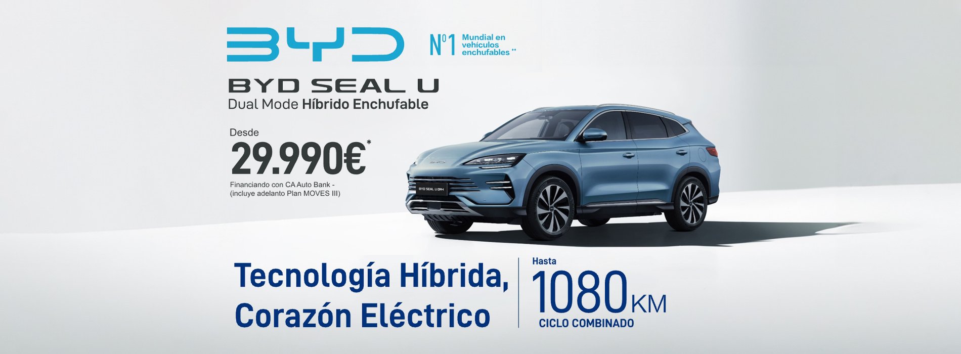 BYD Seal U DM-i: el nuevo SUV híbrido enchufable