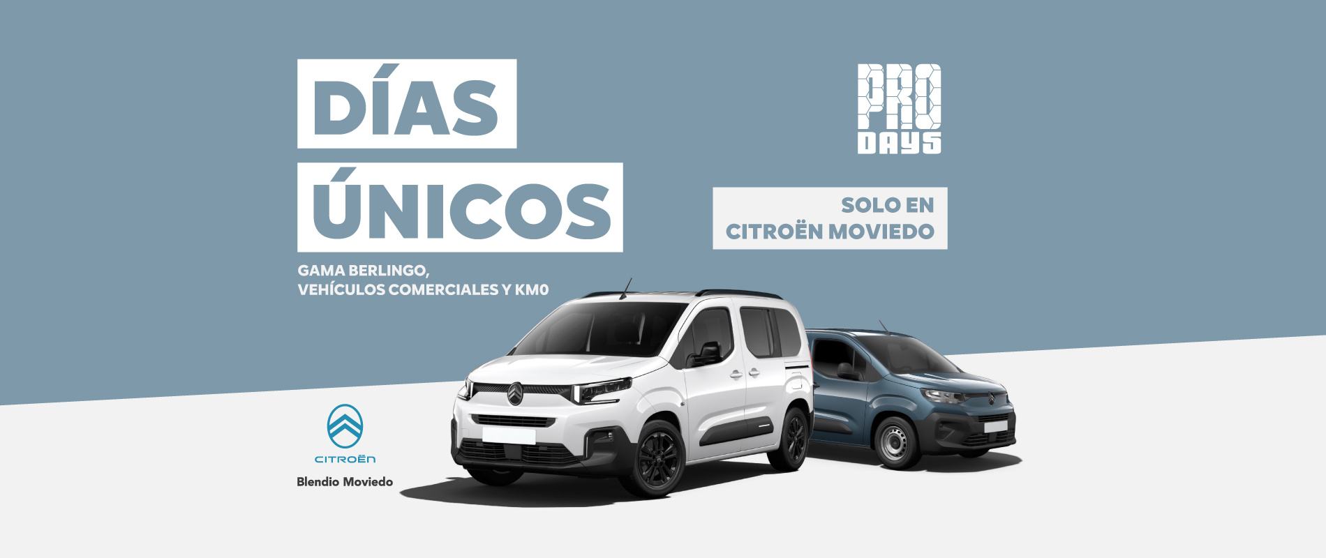 ¡Llegan los DÍAS ÚNICOS a Citroën Moviedo!