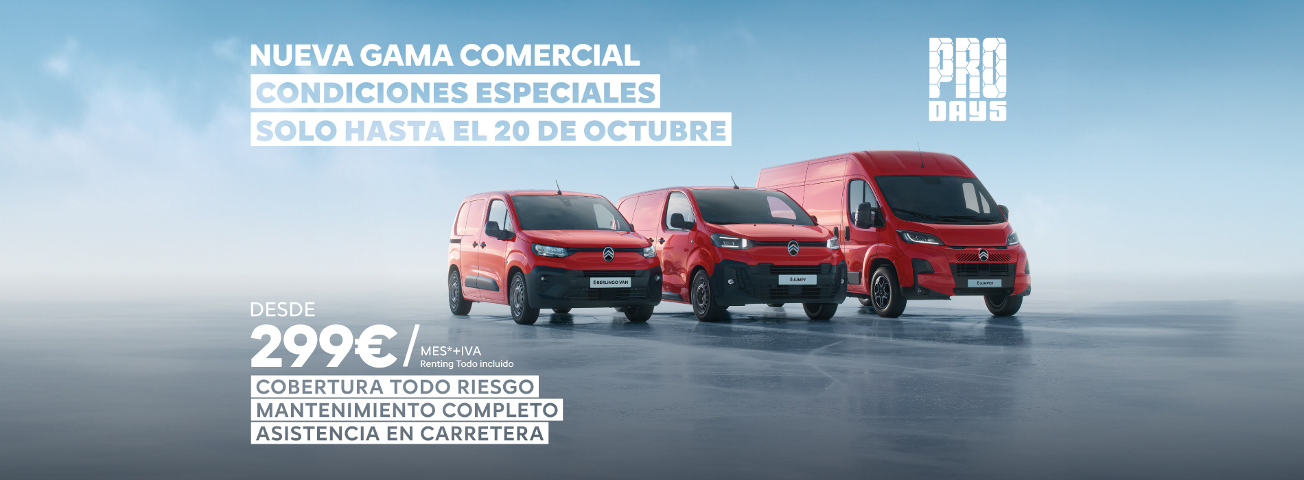 ¡Los Citroën PRO DAYS ya están aquí!