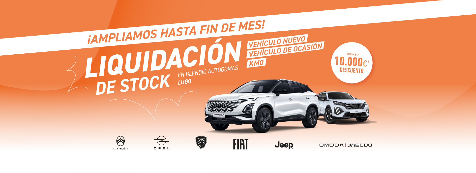 ¡Ven a la liquidación de stock en Blendio Autogomas Lugo!