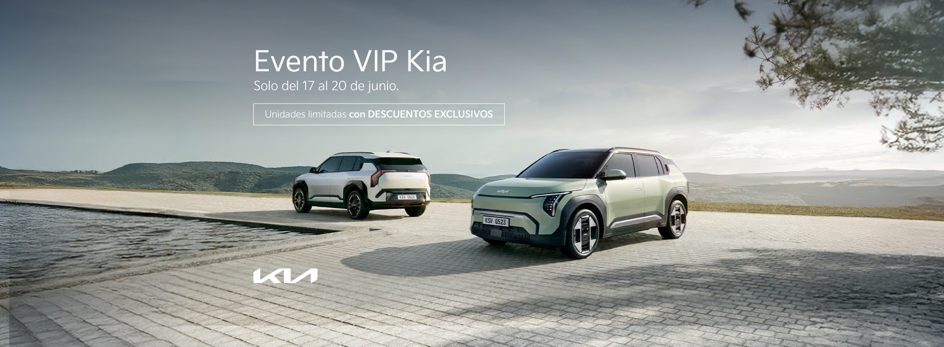 Reserva tu cita y accede a nuestro Evento VIP Kia
