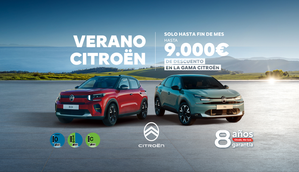 CITROËN | Hasta 9.000€* de descuento en toda la gama