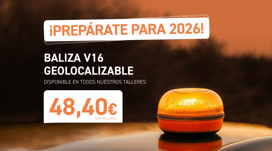 Hazte con la Baliza V16 Geolocalizable | Obligatoria desde 2026