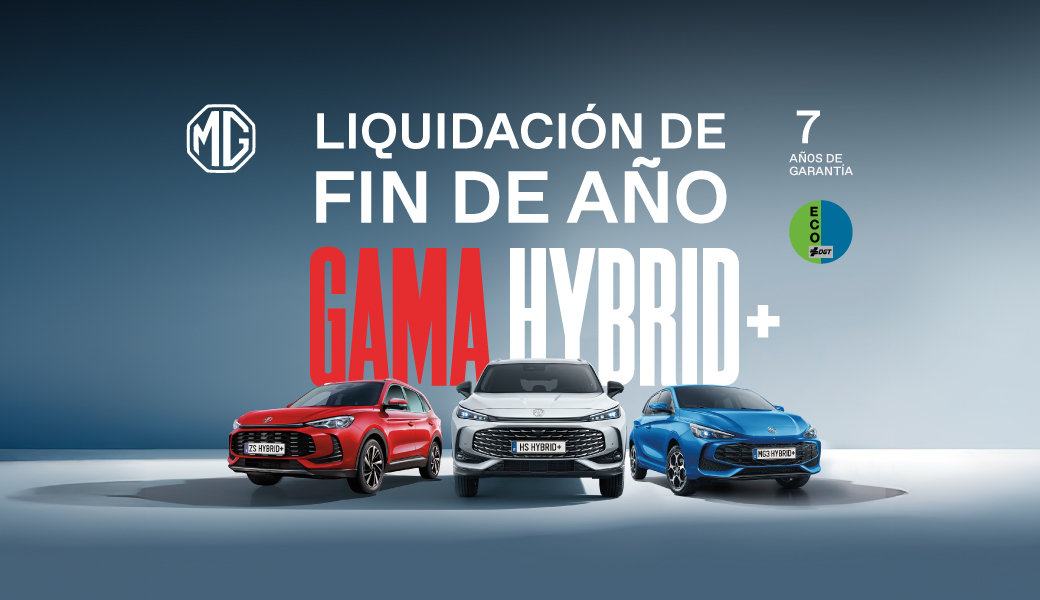 MG | Liquidación de fin de año en gama HYBRID+