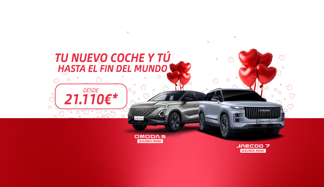 OMODA JAECOO | Tu nuevo coche te espera por San Valentín