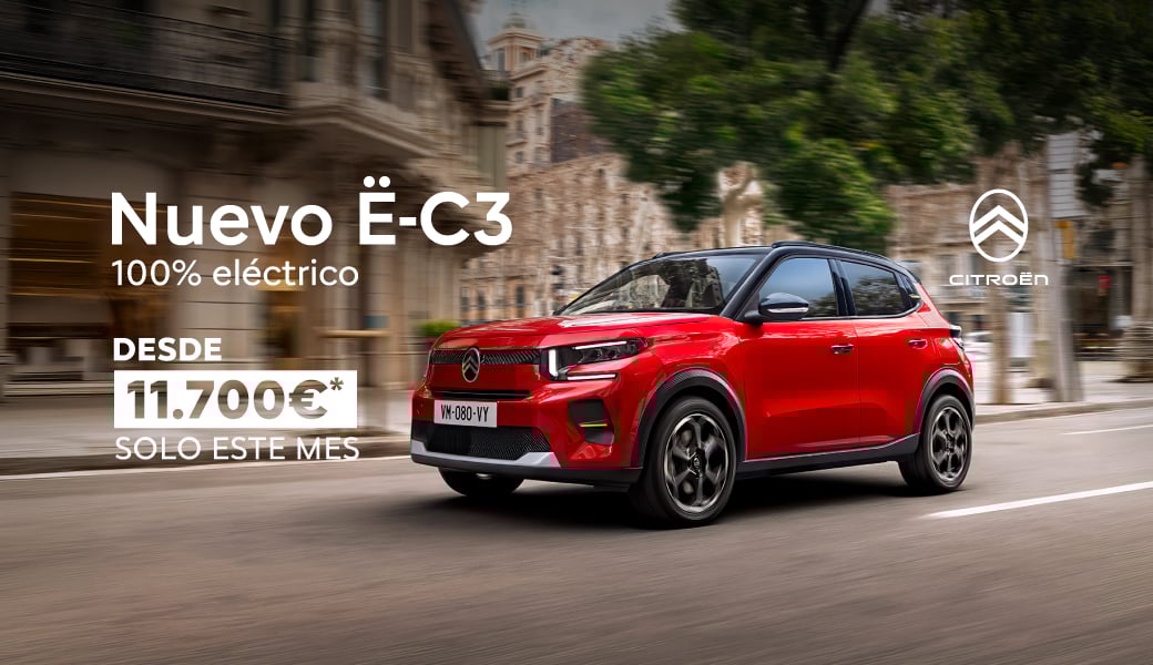 CITROEN | Tu nuevo Ë-C3: el coche urbano con estilo y tecnología
