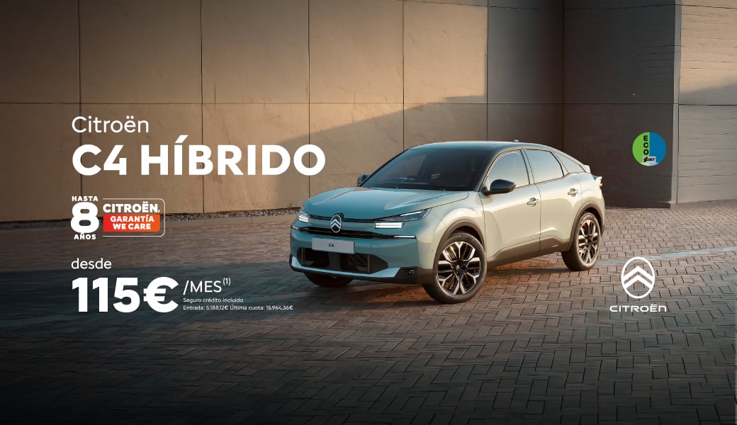 CITROËN | Nuevo C4 Híbrido: confort elevado y eficiencia ECO