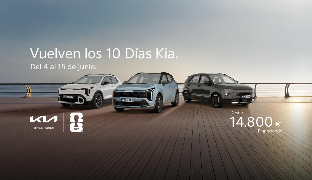 10 Días Kia | Hasta el 15 de junio