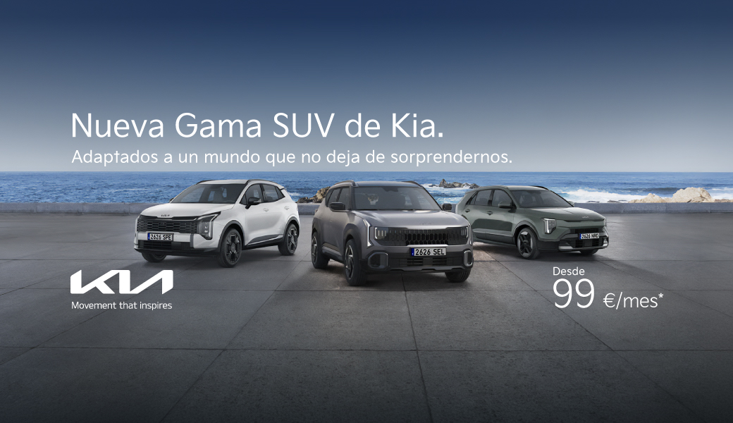 GAMA SUV KIA | Desde 99€/mes*