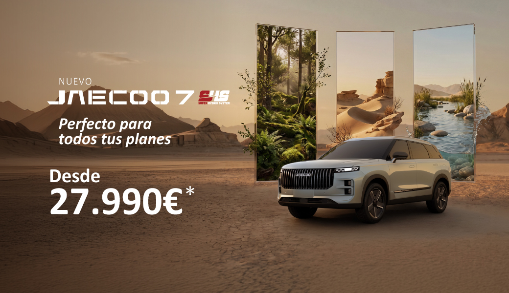 JAECOO 7 SHS | El SUV super híbrido enchufable