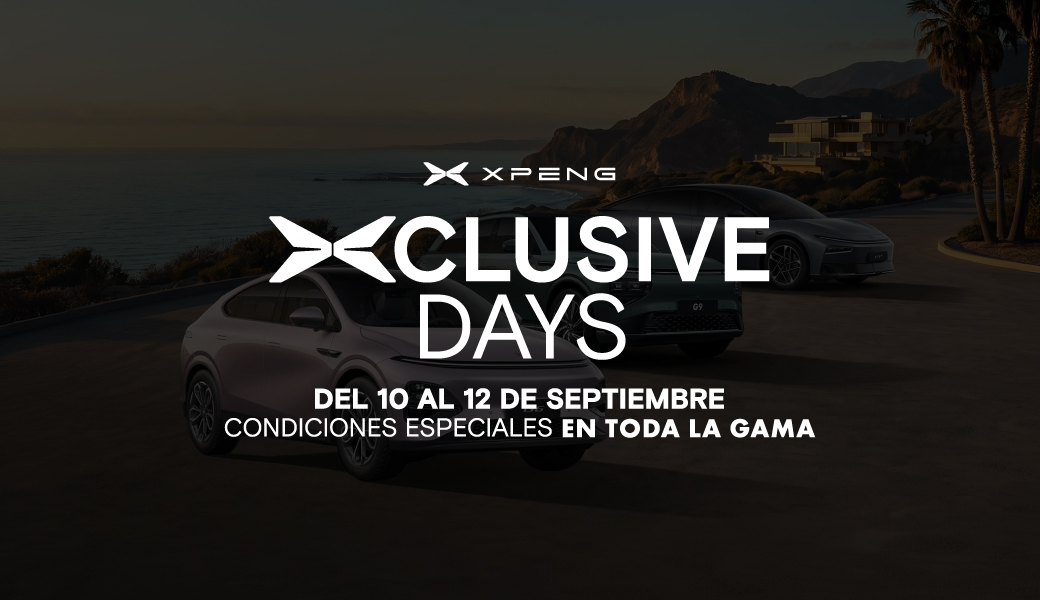 XPENG Xclusive Days | Condiciones especiales en toda la gama