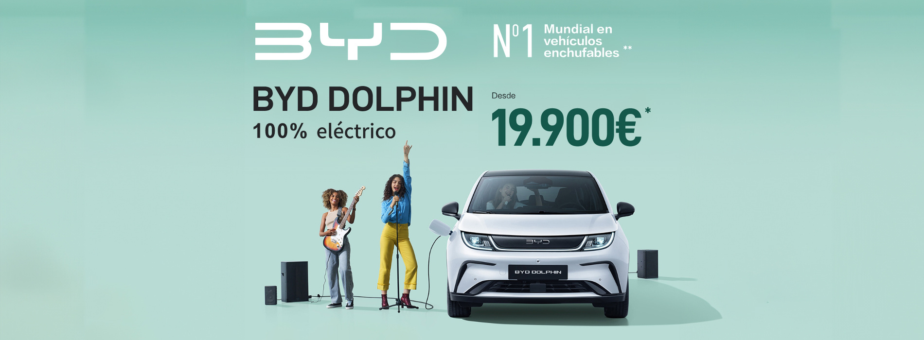 BYD Dolphin: el compacto 100% eléctrico por excelencia