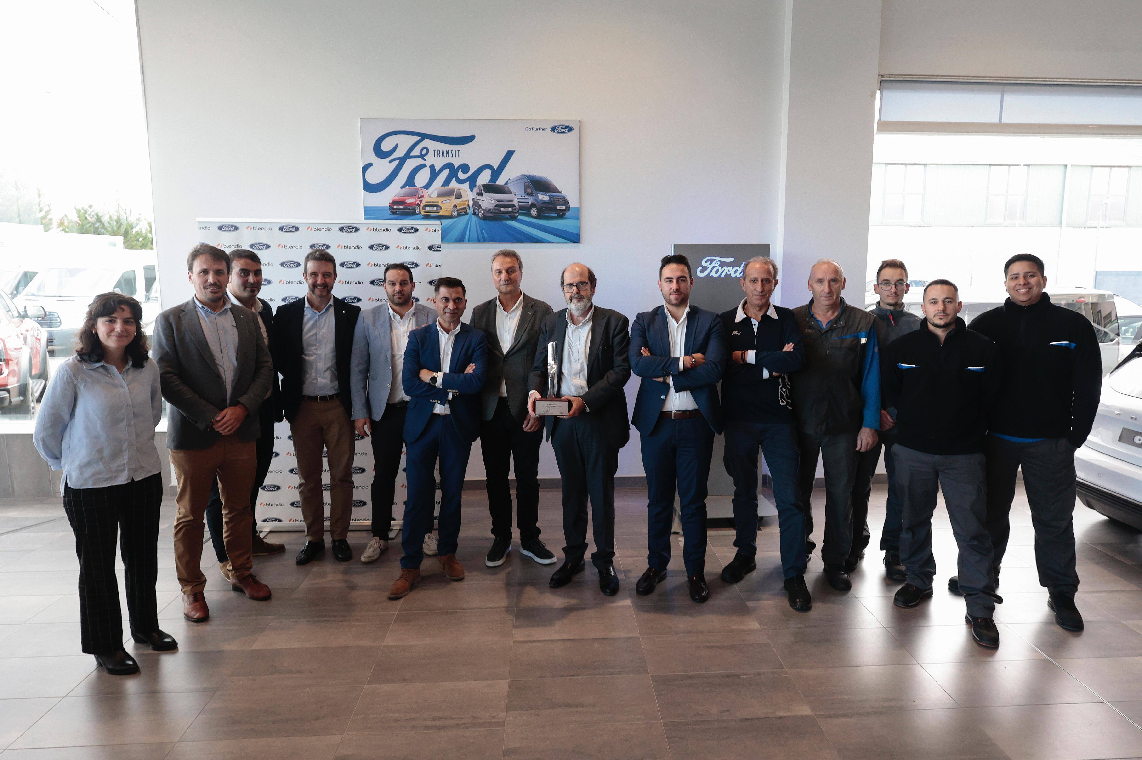 Ford Motor Company premia a Ford Blendio Salmauto con su primer President’s Award